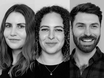 Elsie Lauchlan, Isabelle Evans and Jon Edwards